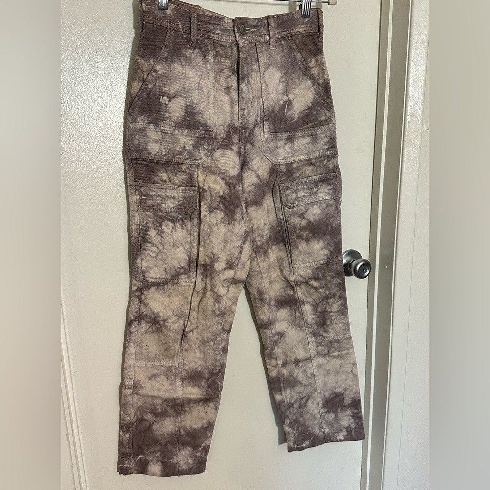 Tie-Dye Cargo Pants